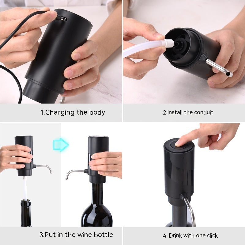 One-Touch Wine Decanter