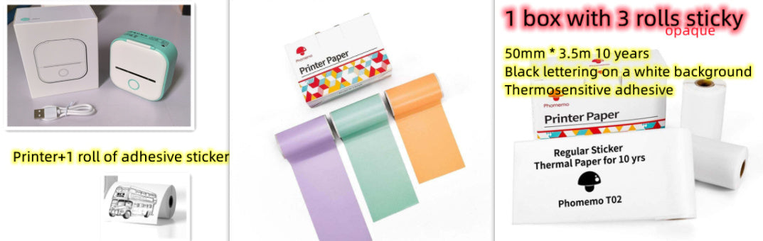 Insta Label – Mini Bluetooth Printer for Labels, Photos & School Notes