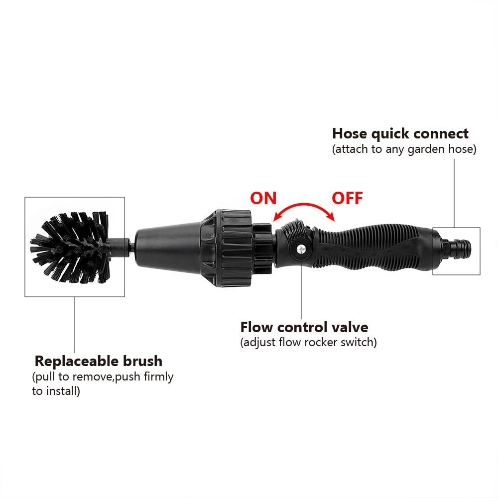 Hydro Spin Cleaning Brush