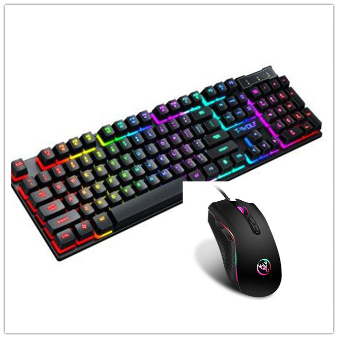 Floating Glow Edge Gaming Keyboard