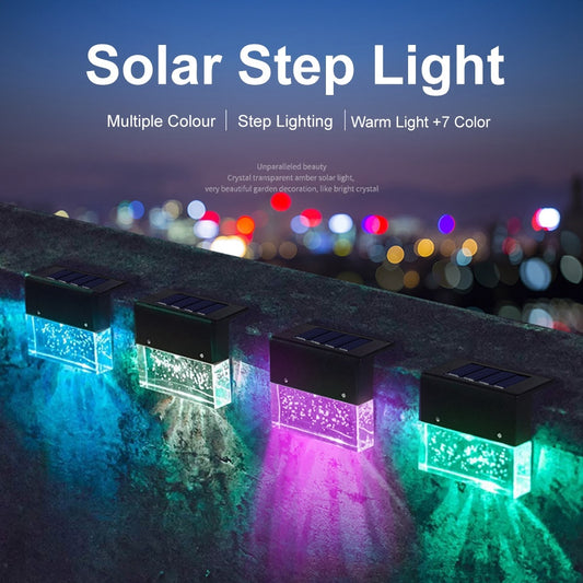 Rain Glow Solar Step Light