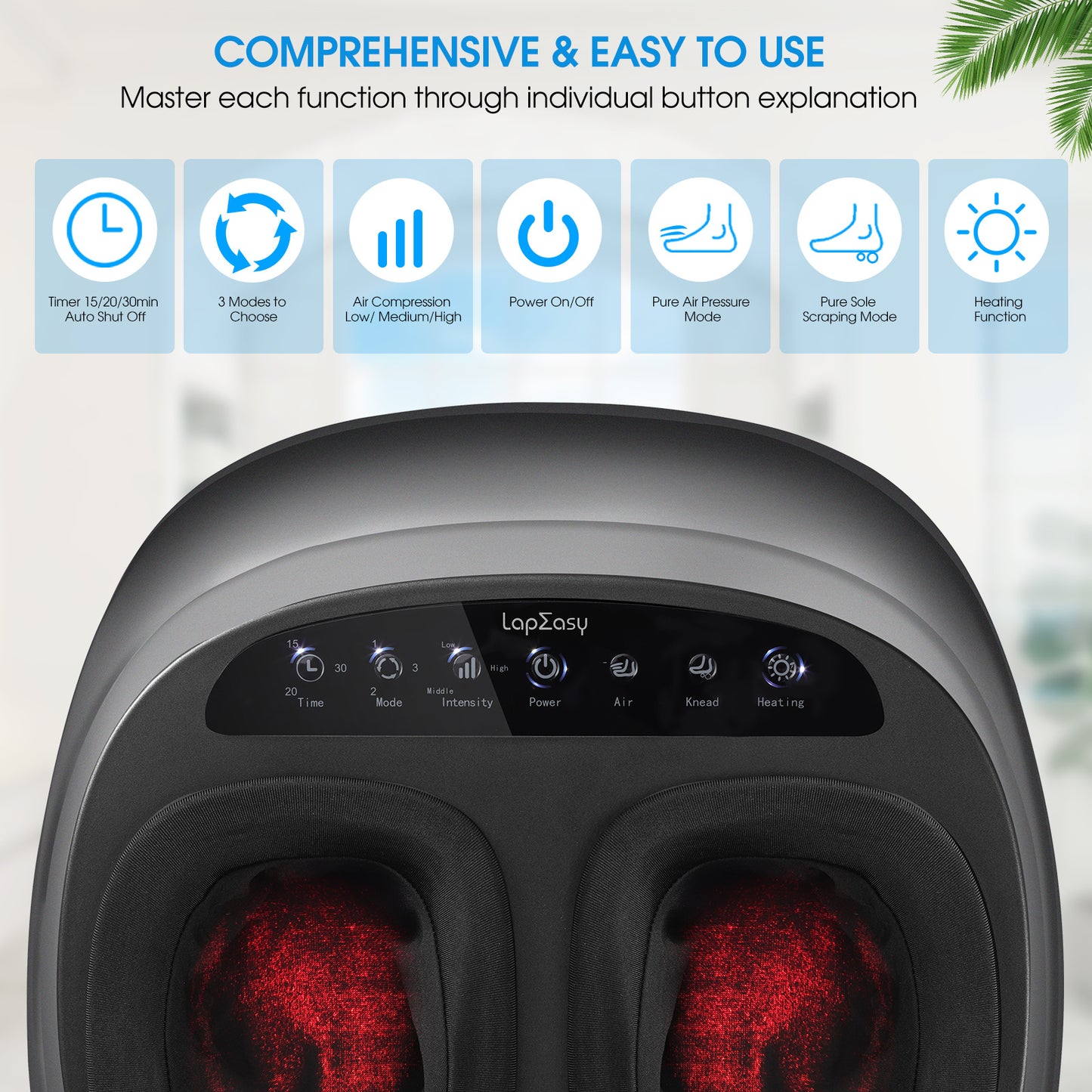 Dual Action Heat & Massage Foot Care