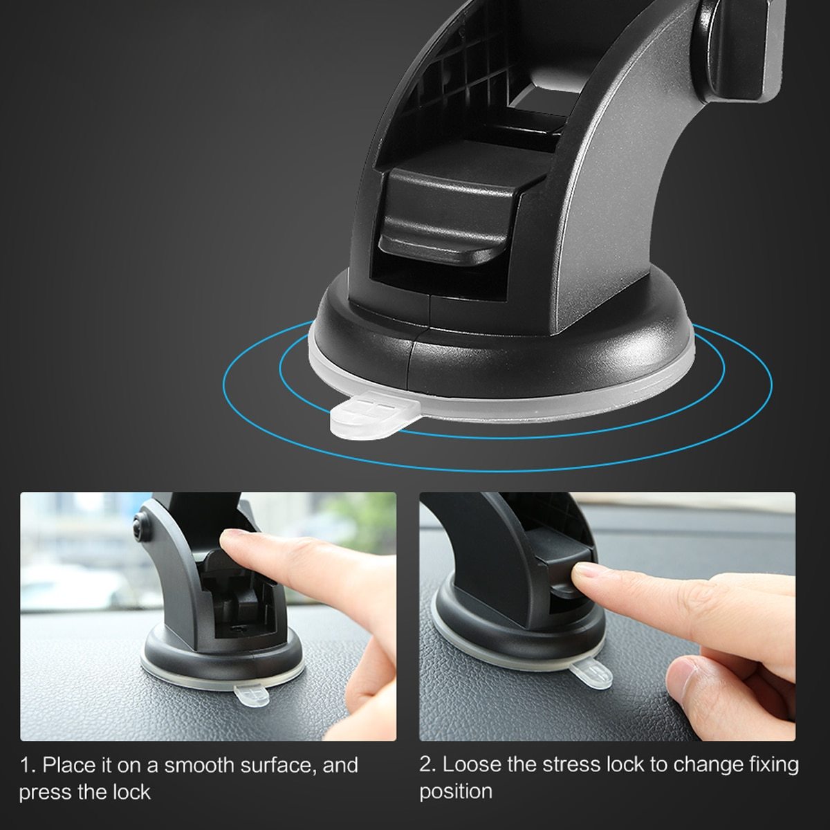 Extend Grip Dash Mount