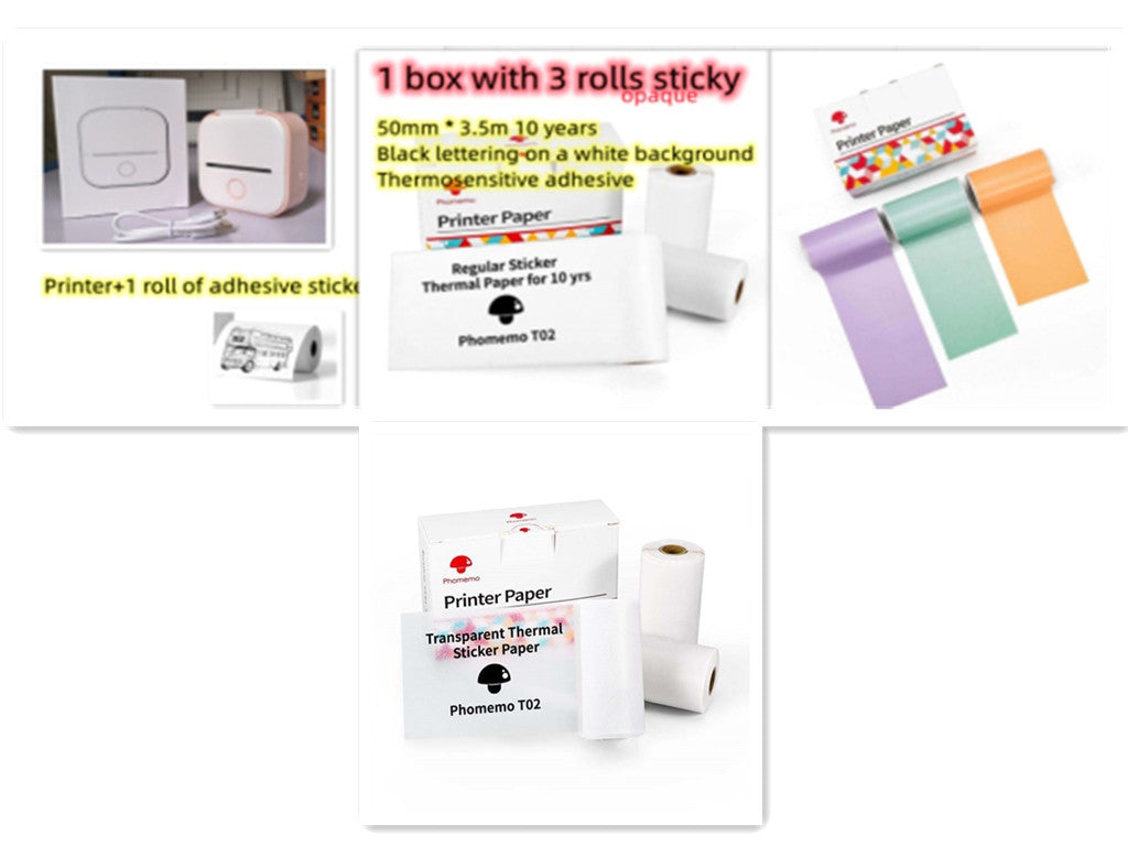 Insta Label – Mini Bluetooth Printer for Labels, Photos & School Notes