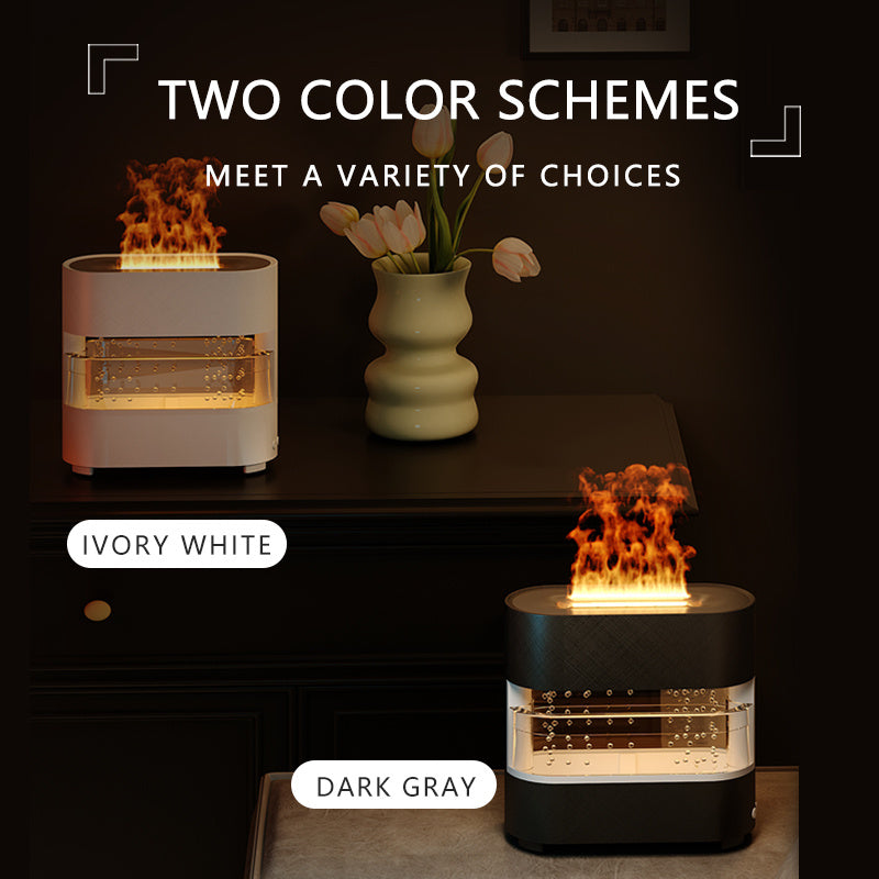 Aqua Mist Flame Diffuser & Humidifier