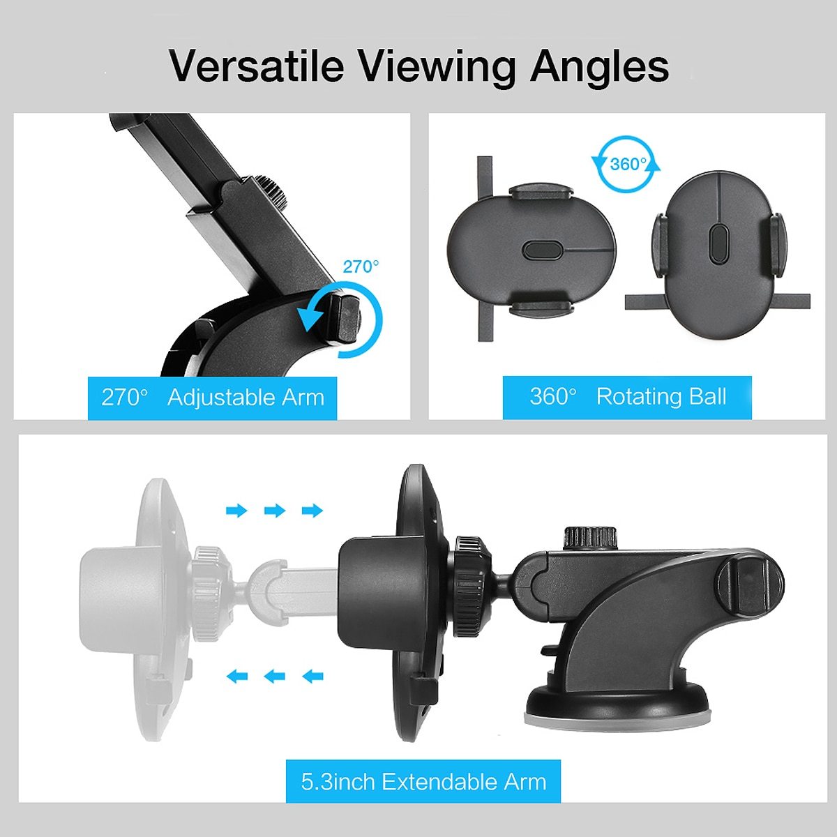 Extend Grip Dash Mount