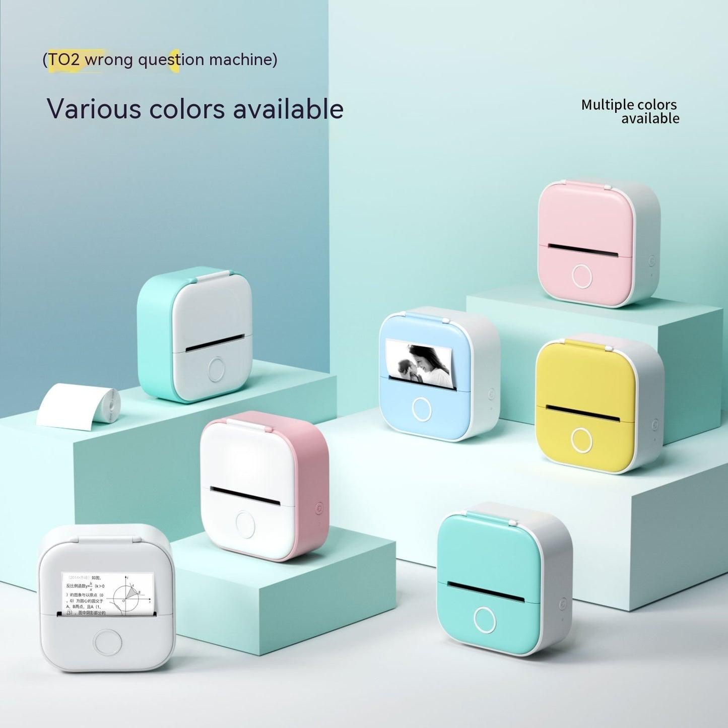Insta Label – Mini Bluetooth Printer for Labels, Photos & School Notes
