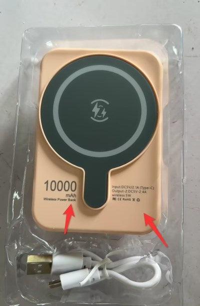 Fast Charging Magnetic Power Bank 5000mAh