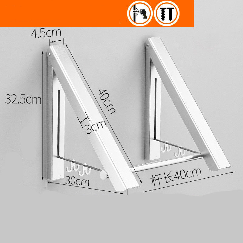 Hideaway Foldable Hanger