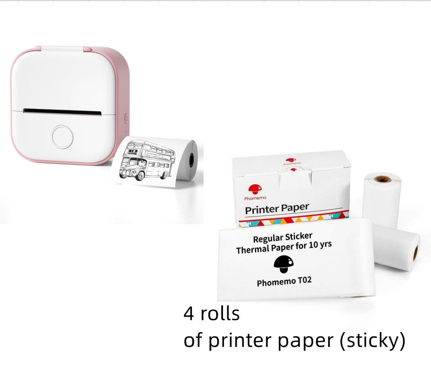 Insta Label – Mini Bluetooth Printer for Labels, Photos & School Notes