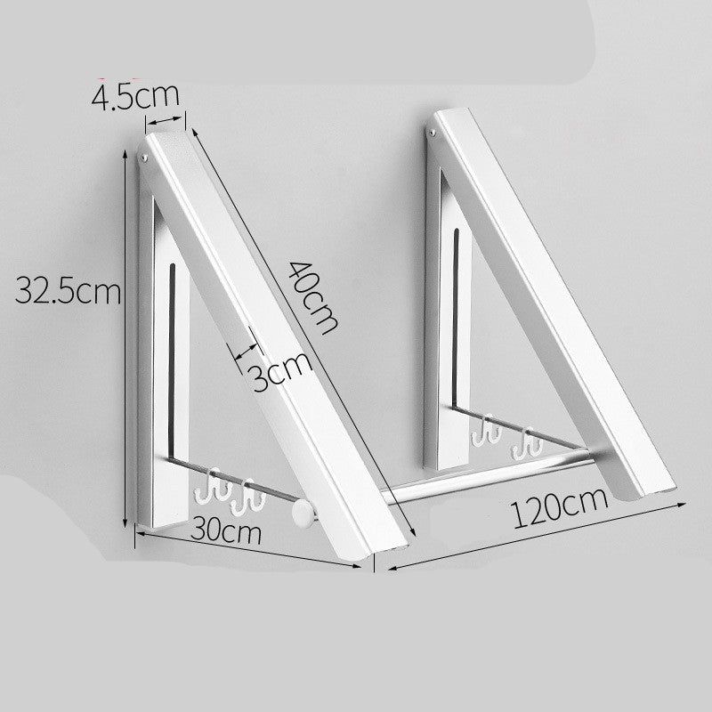 Hideaway Foldable Hanger