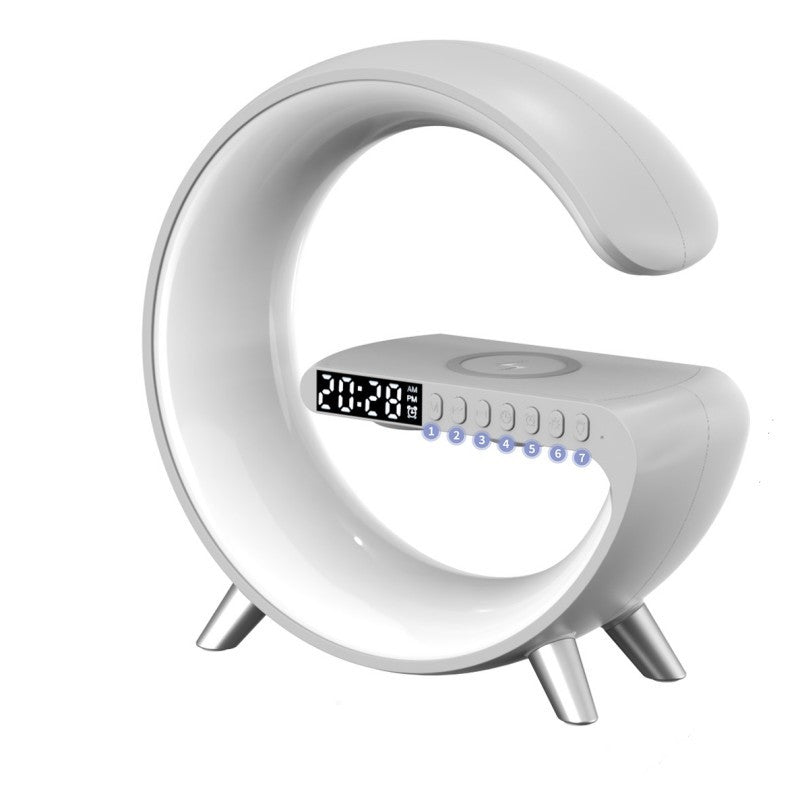 Sync Light – App-Controlled LED Lamp with Wireless Charging & Bluetooth Audio