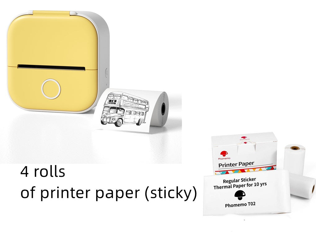 Insta Label – Mini Bluetooth Printer for Labels, Photos & School Notes