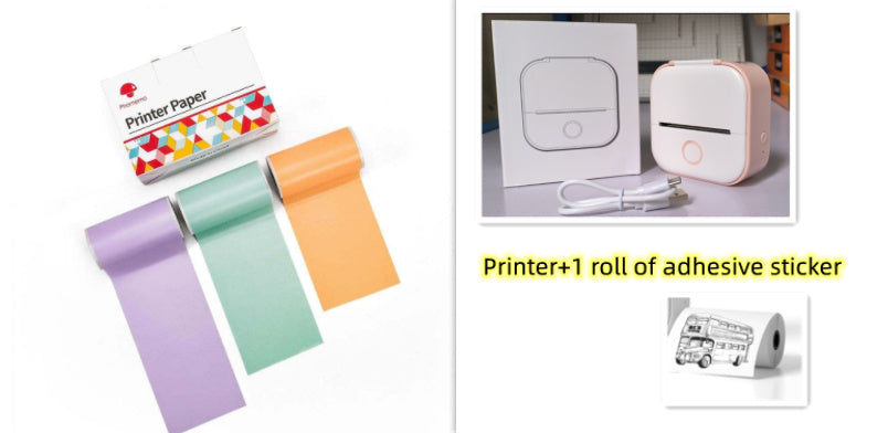Insta Label – Mini Bluetooth Printer for Labels, Photos & School Notes