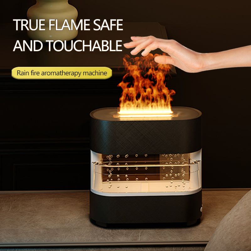 Aqua Mist Flame Diffuser & Humidifier