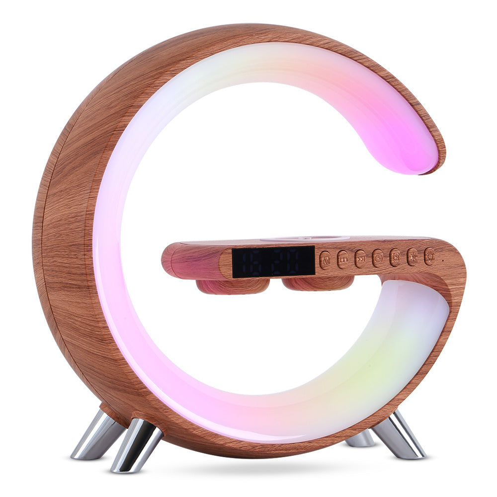 Sync Light – App-Controlled LED Lamp with Wireless Charging & Bluetooth Audio