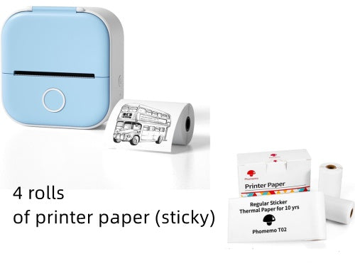 Insta Label – Mini Bluetooth Printer for Labels, Photos & School Notes