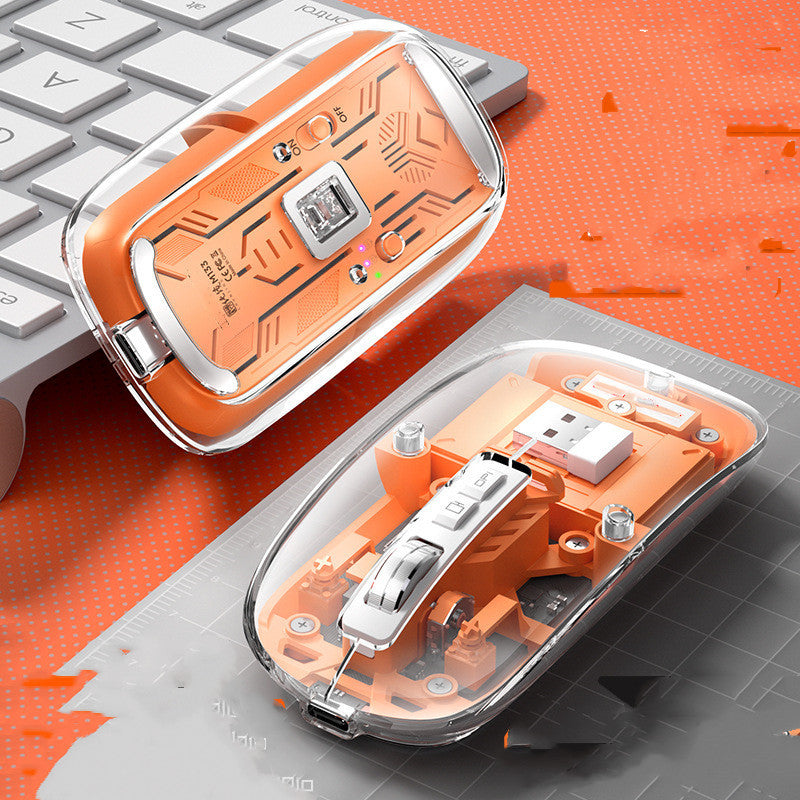 Transparent Touch Bluetooth Mouse