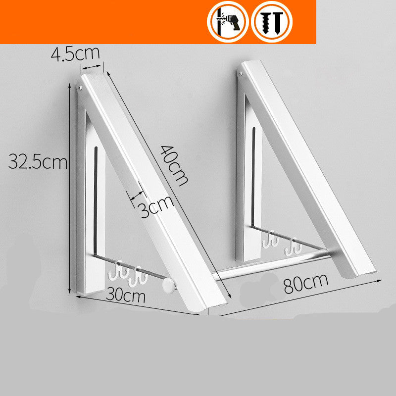 Hideaway Foldable Hanger
