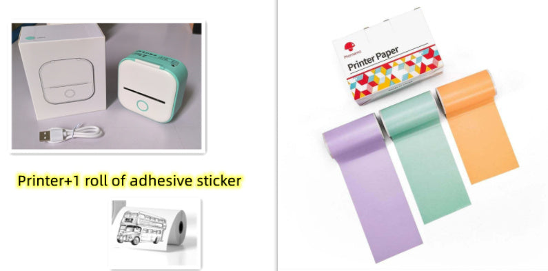 Insta Label – Mini Bluetooth Printer for Labels, Photos & School Notes