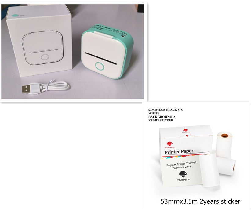 Insta Label – Mini Bluetooth Printer for Labels, Photos & School Notes