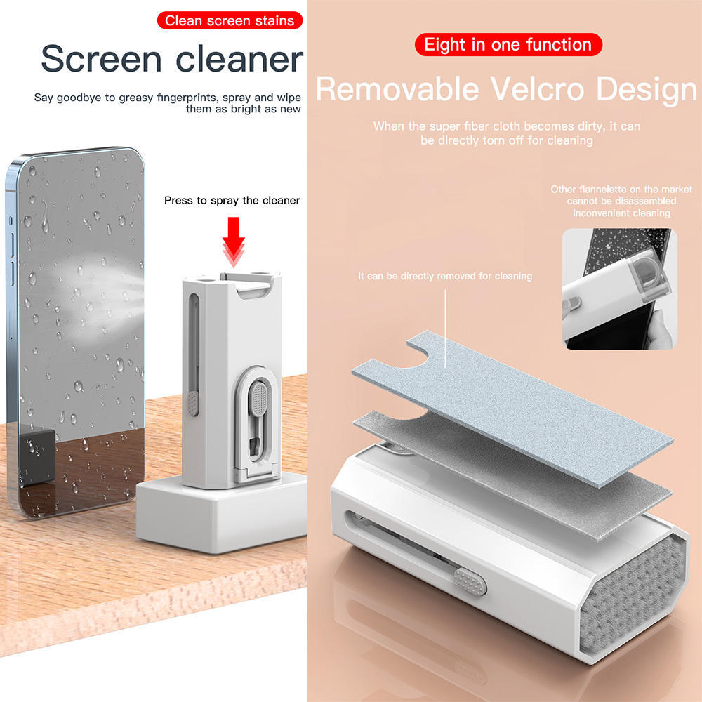 8-in-1 Gadget Cleaning Tool Kit