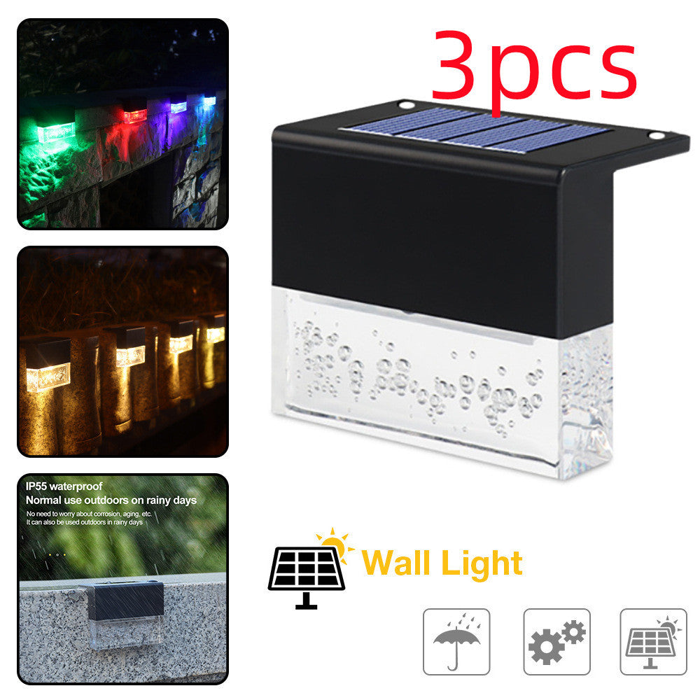 Rain Glow Solar Step Light