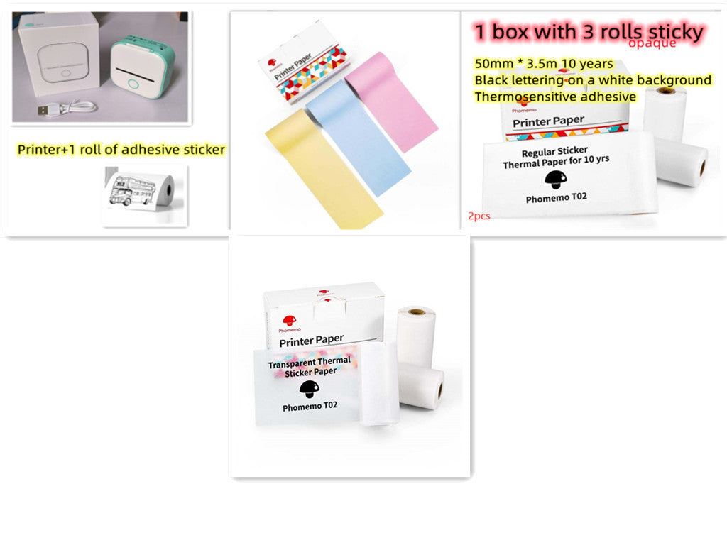 Insta Label – Mini Bluetooth Printer for Labels, Photos & School Notes
