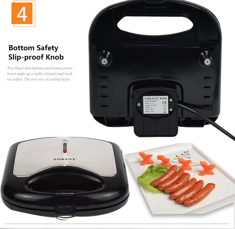 Electric Hot Dog Roller & Fryer