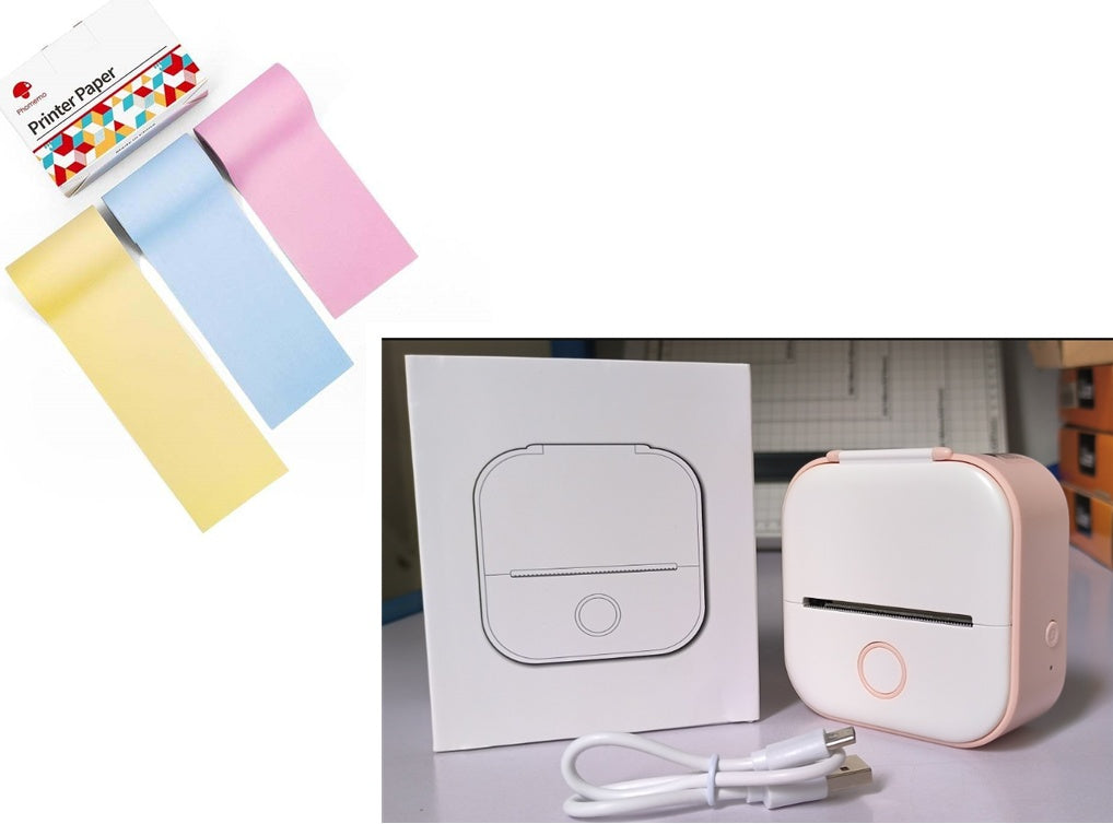 Insta Label – Mini Bluetooth Printer for Labels, Photos & School Notes