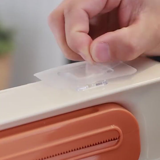 Three-in-one Plastic Wrap Cutter Garbage Bag